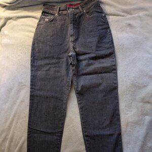 GLORIA VANDERBILT WOMEN'S JEANS Medium M 6 Gray Denim Pants Straight Leg